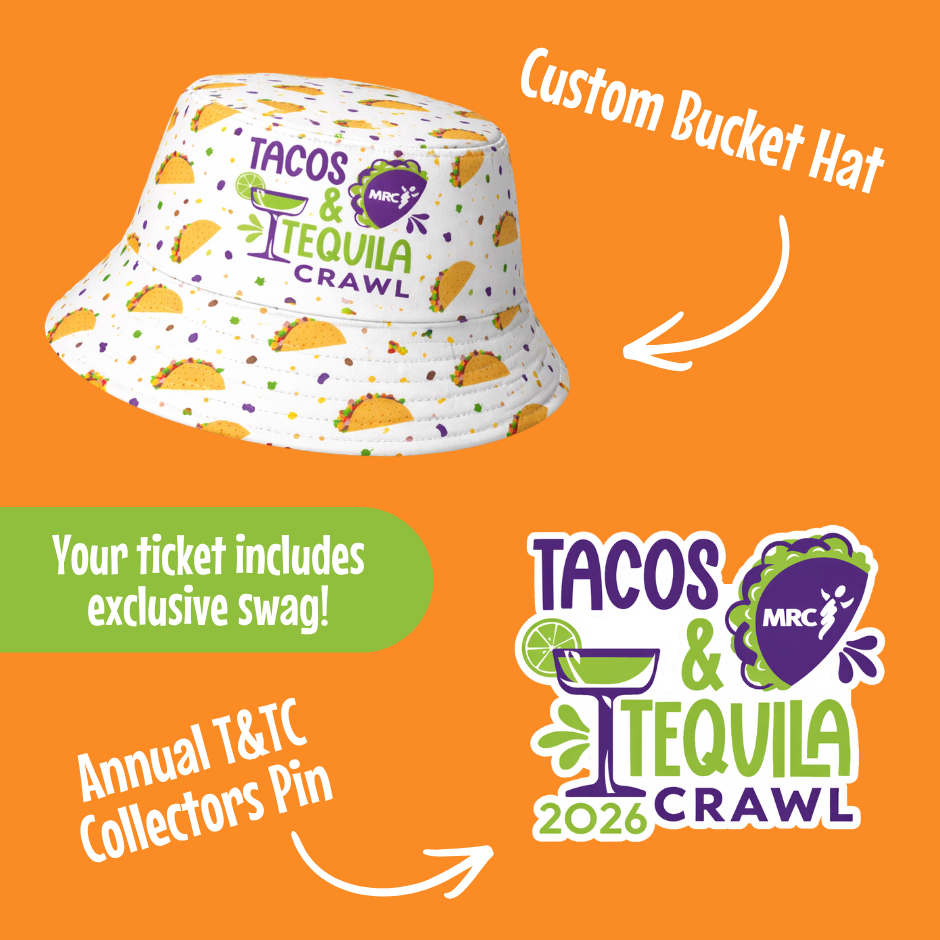 image of bucket hat and pin mock up